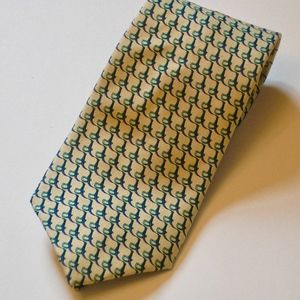 MEN'S TIE FROM BROOKS BROTHERS - YELLOW PRINT